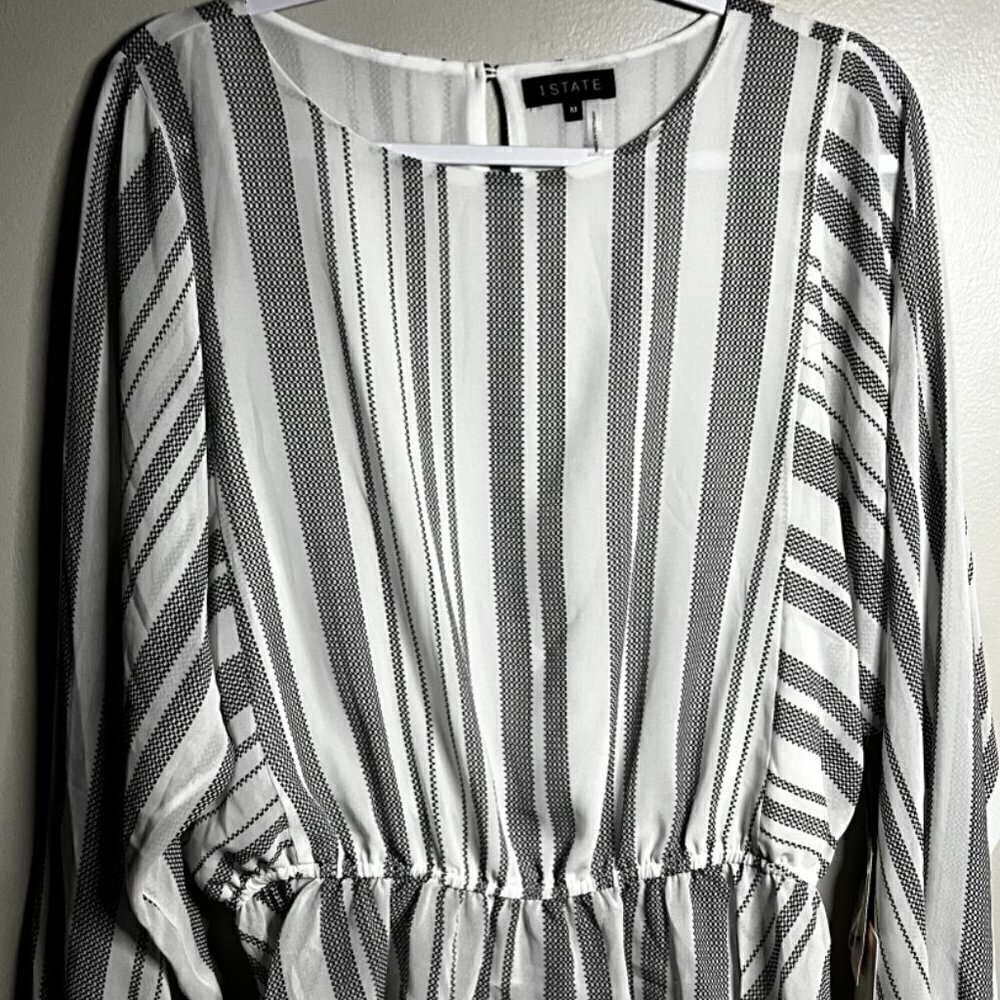 1. STATE Veridien Blooms 100% Polyester Blouse Size M